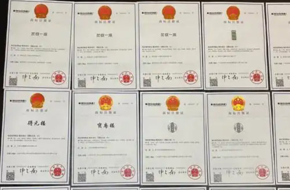 6月份下来的商标证书